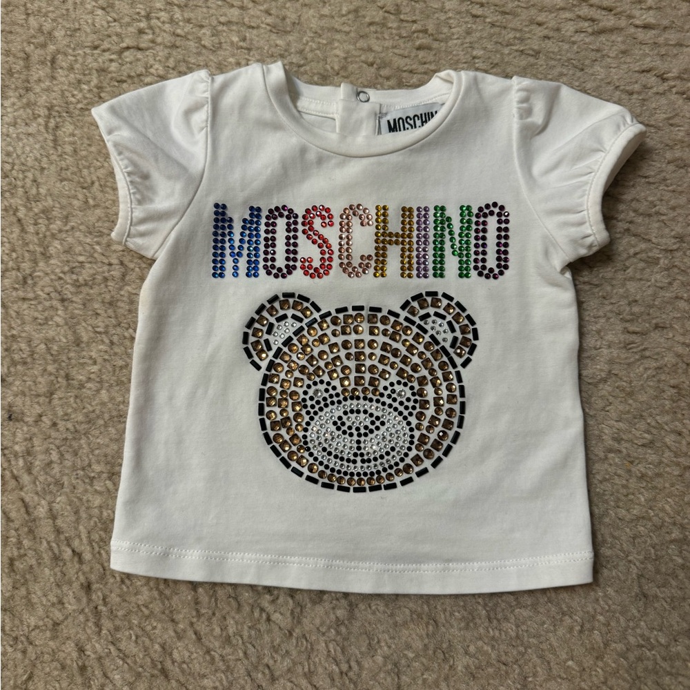 Babygirl Moschino Bling Teddy shirt !
